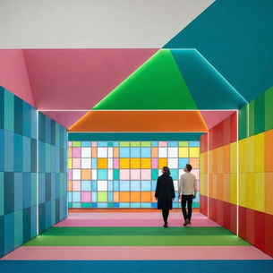 Eleva tu marca con arte y diseño contemporáneo de Alan Lacke Studio.