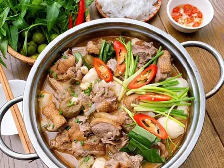 Cách nấu vịt om sấu đơn giản nhất chuẩn vị Hà Nội với gia vị của Masan