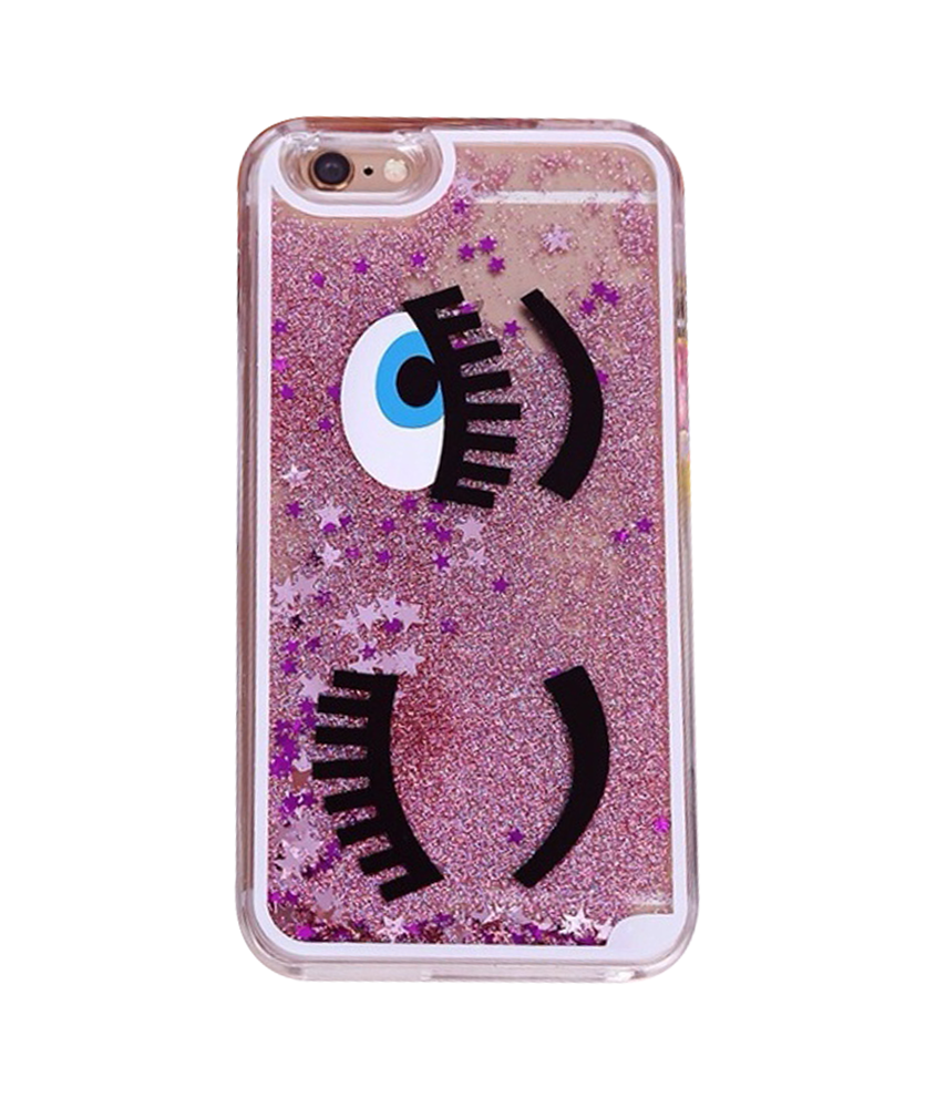 Glitter Waterfall WINK iPhone Case