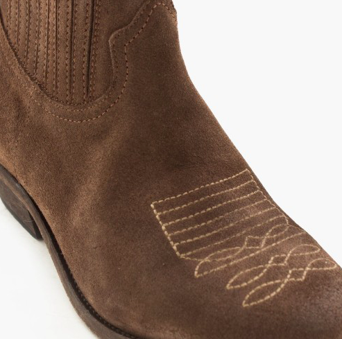 Thumbnail: Catarina Martins Brown Suede Ankle Boots