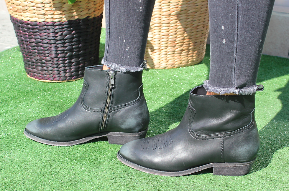 Thumbnail: Catarina Martins Black Ankle Boots