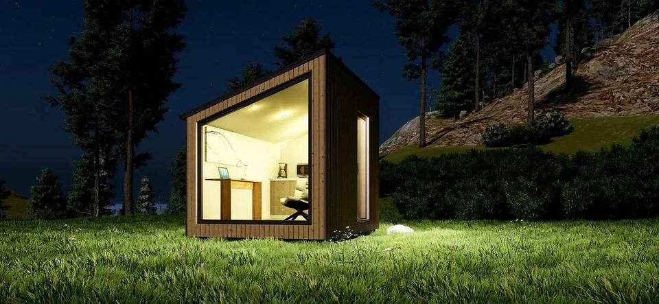 Modern Granny Flat NSW design by Perfectly Tiny House — a sleek, sustainable small home combining na