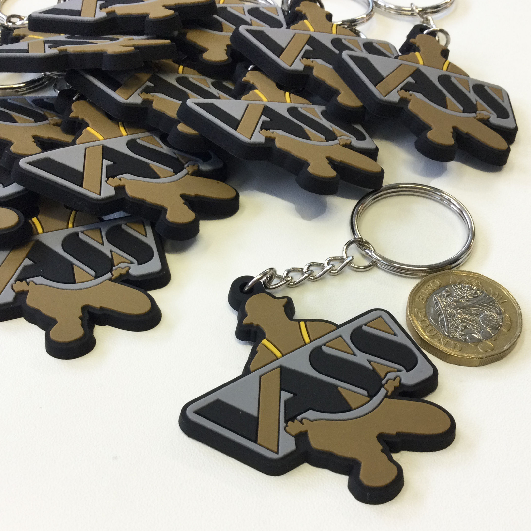 Vass Fishing Logo PVC Keyring