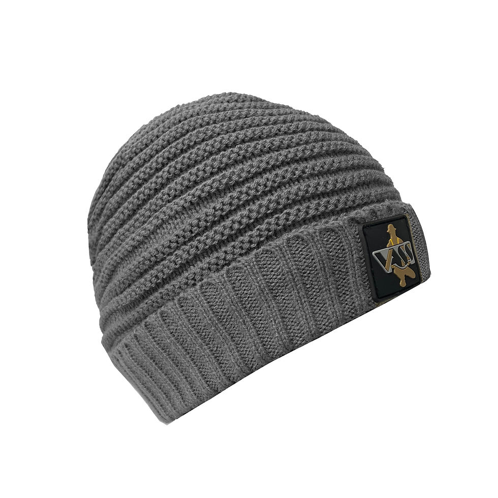 Thumbnail: Ribbed Fleece Lined Beanie Hat for Fishing Outdoor Sports