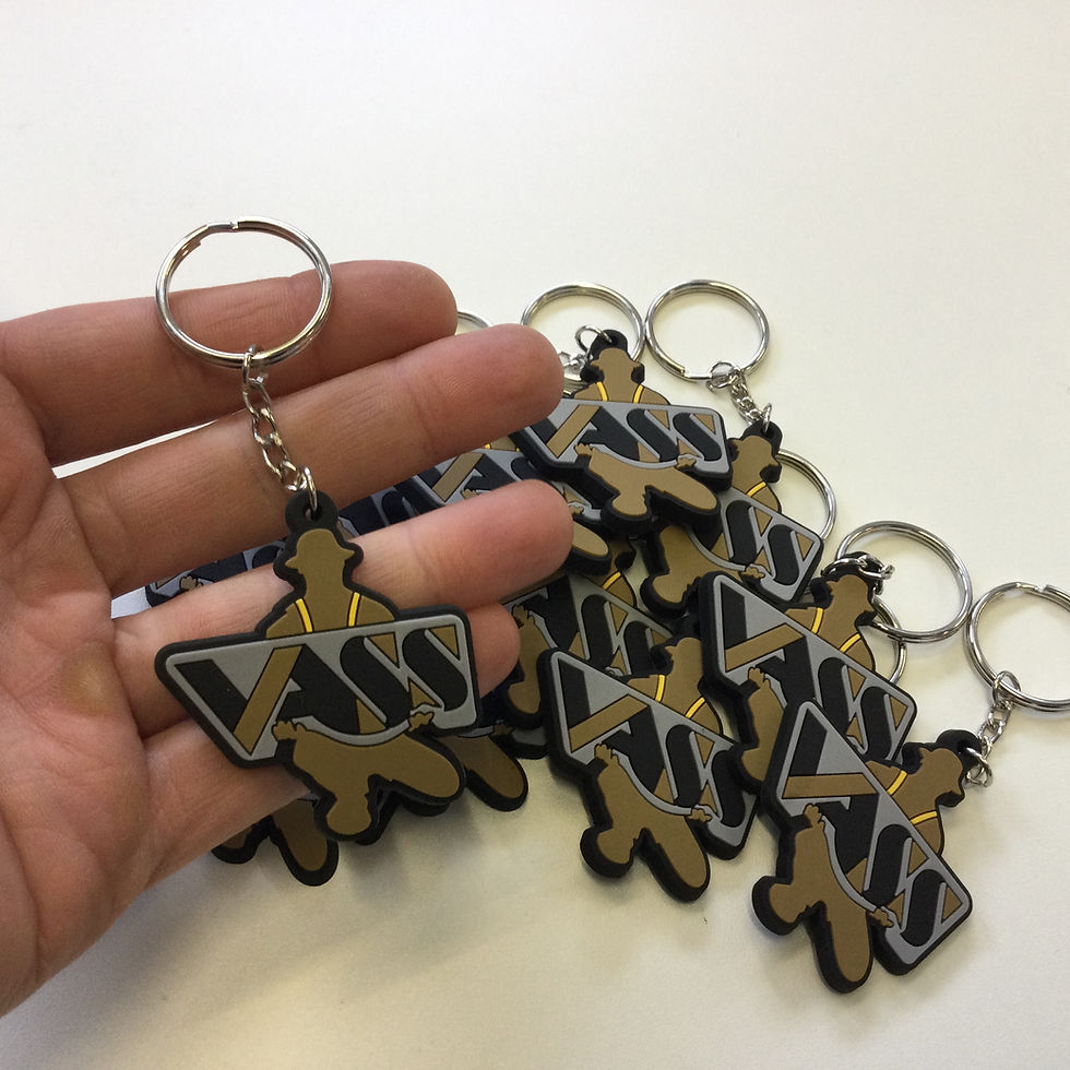 Thumbnail: Vass Fishing Logo PVC Keyring
