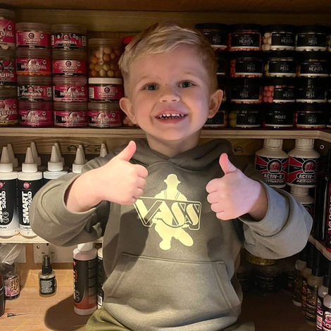 Vass kids clothing for fishing
