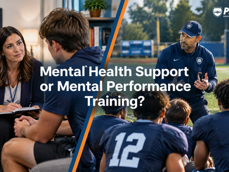 mental performance training for a high school or college team