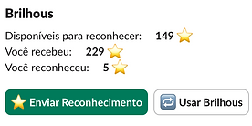 Aplicativo da Brilhou no Slack
