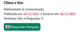 Aplicativo da Brilhou no Slack