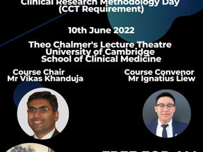 Clinical Research Methodology Day 2022 by Orthopaedic Research Collaborative East Anglia 