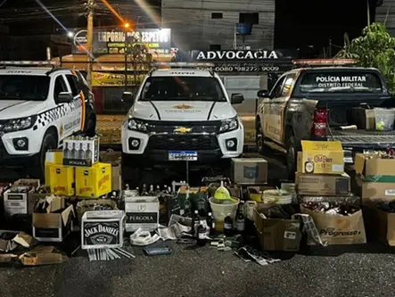 PMDF estoura laboratório de falsificação de bebidas em Sobradinho