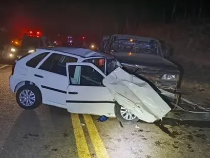 Acidente mata duas pessoas na GO-050