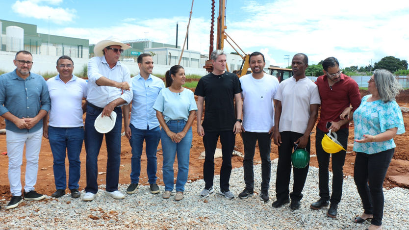 Prefeitura acompanha avanço das obras do Hospital Maternidade Municipal em Águas Lindas