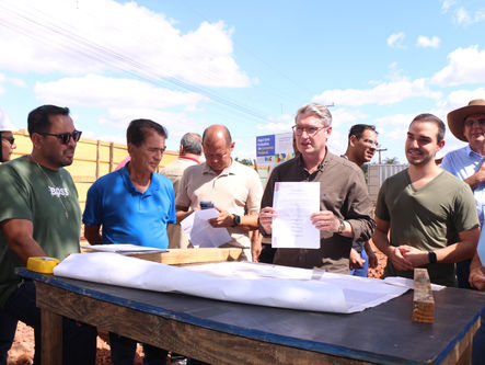 Prefeitura assina ordem de serviço para construção da nova UBS Porte II no Santa Lúcia