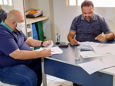 Transição da Secretaria de Comunicação e Águas Lindas de Goiás