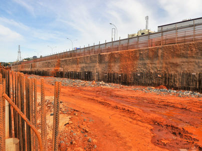 Construção do túnel do centro de Taguatinga está bem adiantada