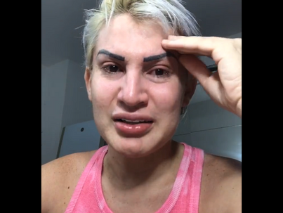 Romagaga chora ao perder conta de 1,6 milhão de seguidores no Instagram. Vídeo