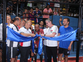 Entrega da Arena Josenário marca avanço no esporte e lazer em Águas Lindas