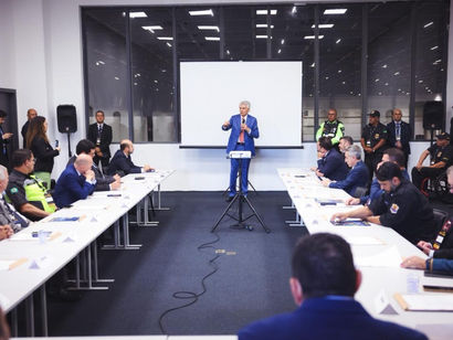 Caiado defende valorização da segurança pública, em Congresso de Operações Policiais