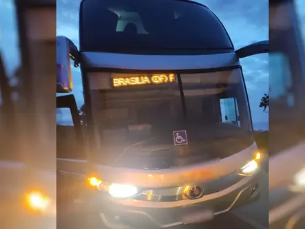 Em Goás: Mulher pede socorro de dentro de ônibus sendo obrigada a viajar ao Piauí pelo ex