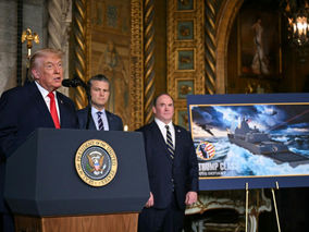 Trump anuncia nova classe de navios de guerra com seu nome