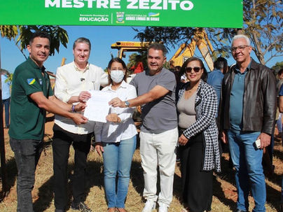 Dr. Lucas Autoriza Construção Escola Mestre Zezito em Águas Lindas