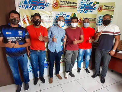 Transição da Secretaria de Esporte e Lazer em Águas Lindas