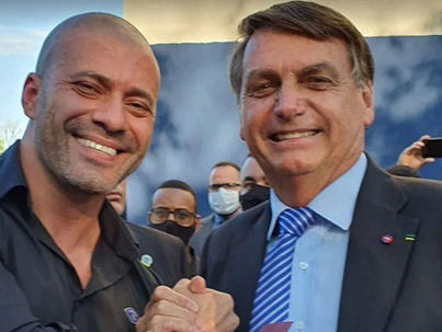 Bolsonaro anuncia perdão da pena a Daniel Silveira, condenado a 8 anos e 9 meses de prisão pelo STF