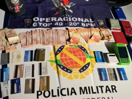 PMDF prende grupo especializado em fabricar e distribuir notas falsas do DF