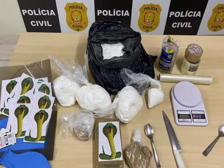 Operação Playboy: integrante de facção é preso com 11 kg de cocaína