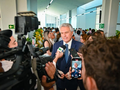 Caiado presta última homenagem a Joel Sant’Anna Braga