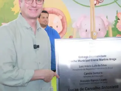 Nova Creche Eliane Martins Braga é inaugurada no Jardim Paraíso eem Águas Lindas