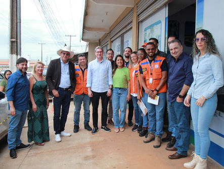 Missão da Defesa Civil Nacional realiza vistoria técnica em Águas Lindas de Goiás