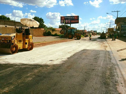 Obras de infraestrutura foram realizadas por toda cidade
