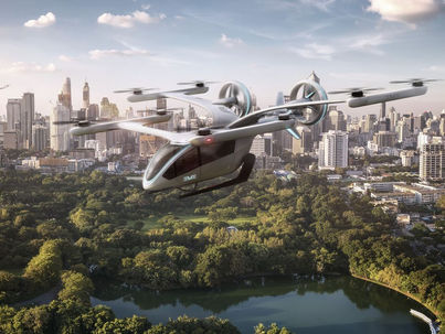 Embraer apresenta protótipo de carro voador elétrico