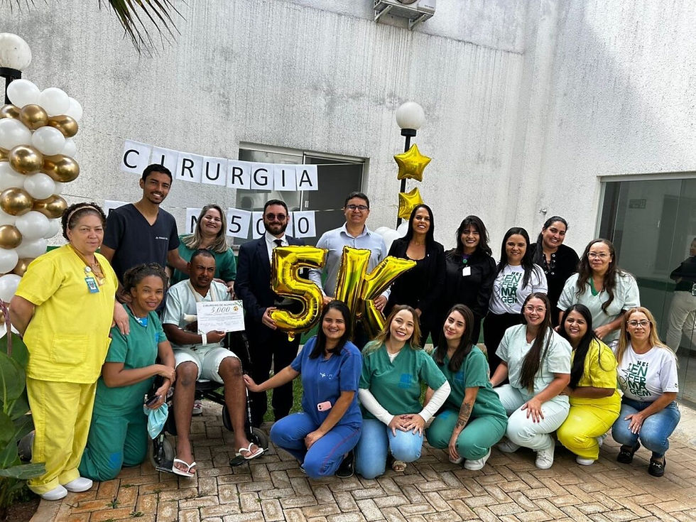 HEL comemora marca de 5 mil cirurgias em 2 anos, beneficiando pacientes da região do entorno do DF (Foto: SES/GO)