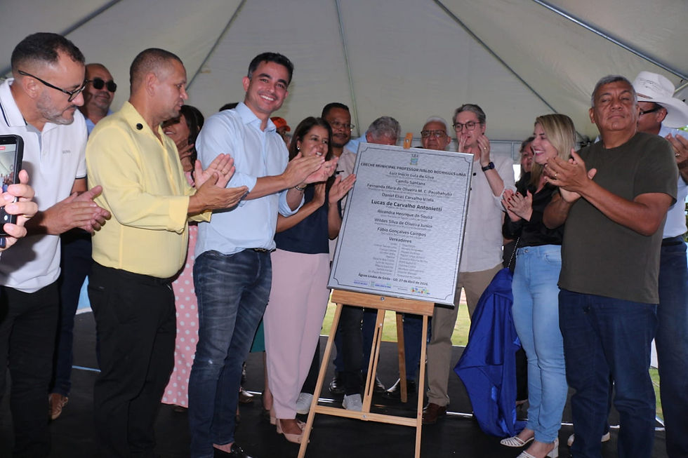 Prefeitura de Águas Lindas entrega à comunidade a Creche do Pérola – Professor Ivaldo Rodrigues Lima