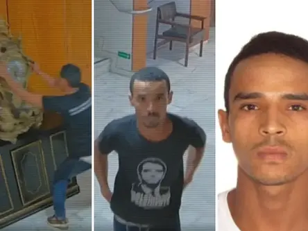 Nanifestante filmado ao destruir relógio de Dom João VI é preso