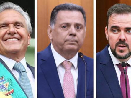 Caiado amplia liderança, Marconi e Mendanha empatam em segundo lugar