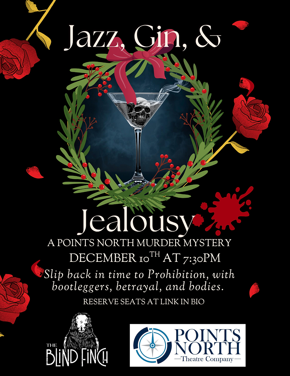 Jazz, Gin, & Jealousy: Christmas Edition at The Blind Finch
