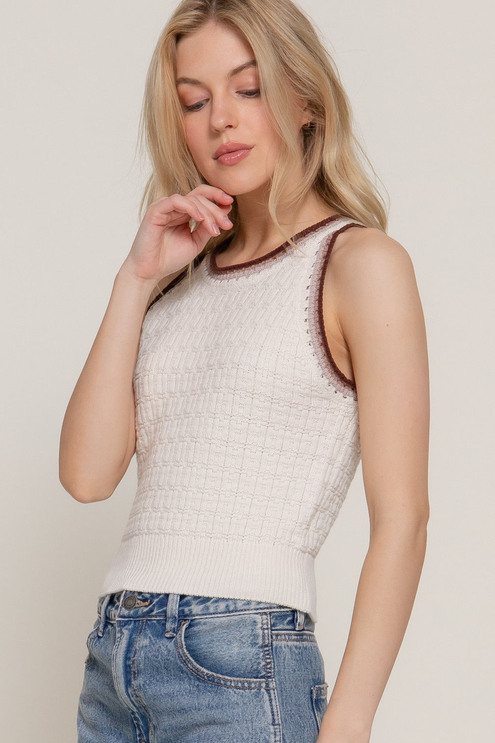 Crochet Sweater Tank