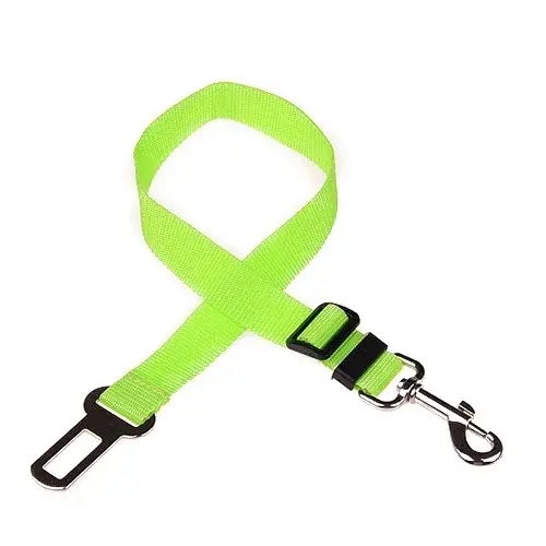 Miniatura: Adjustable Pet Cat Dog Car Seat Belt Pet Seat Vehicle Dog Harness Lead Clip Safe