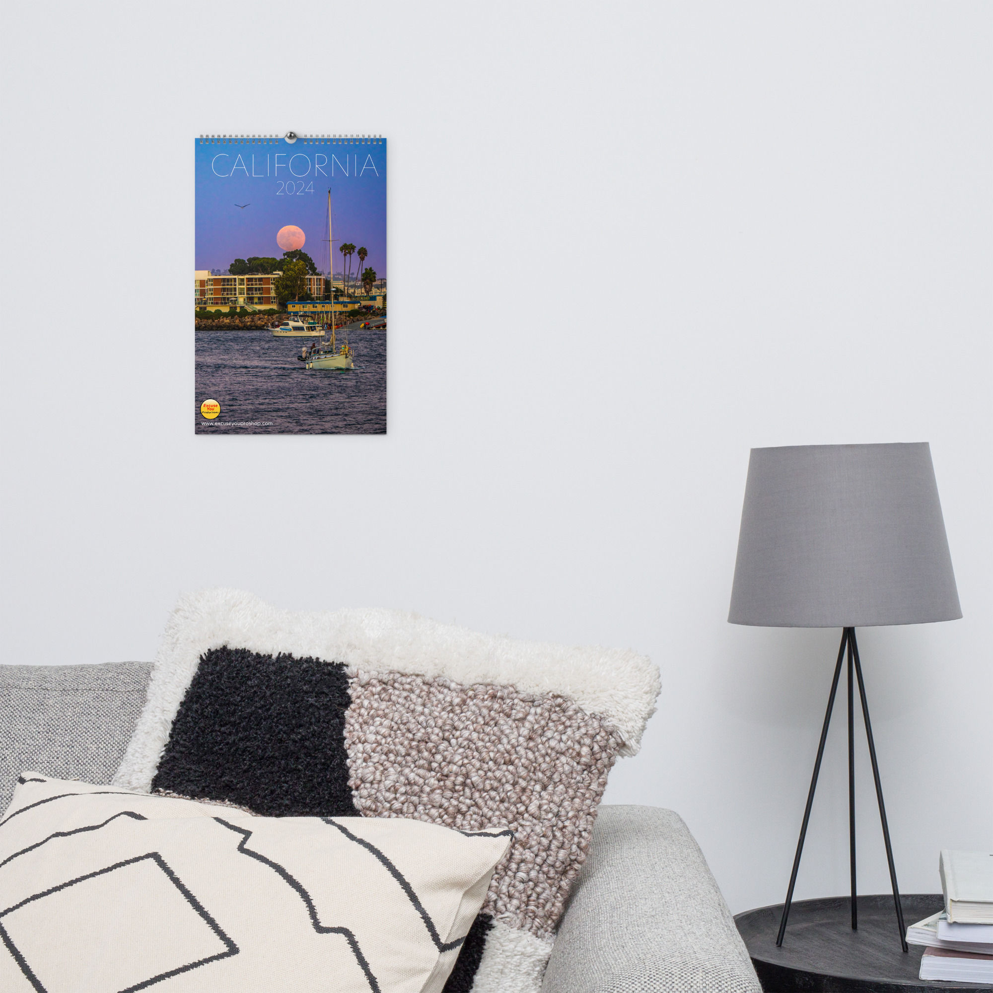 California Wall calendar (2024)