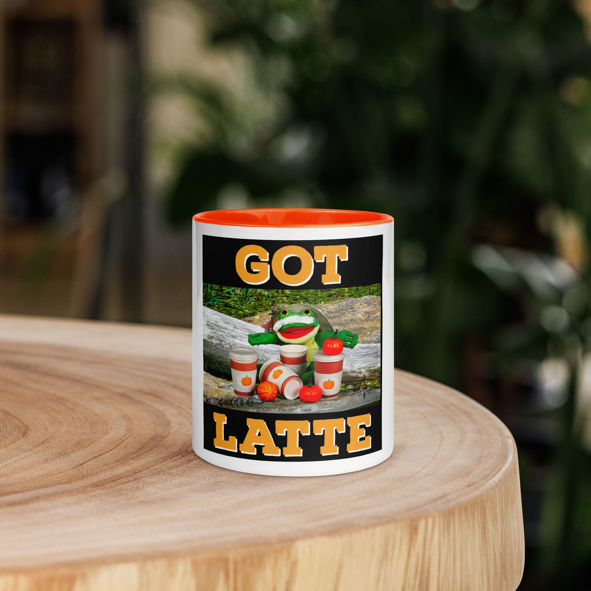 Got Latte Mug with Color Inside