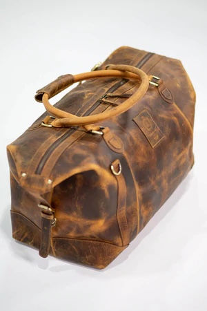 Aurelius Leather Weekend Bag