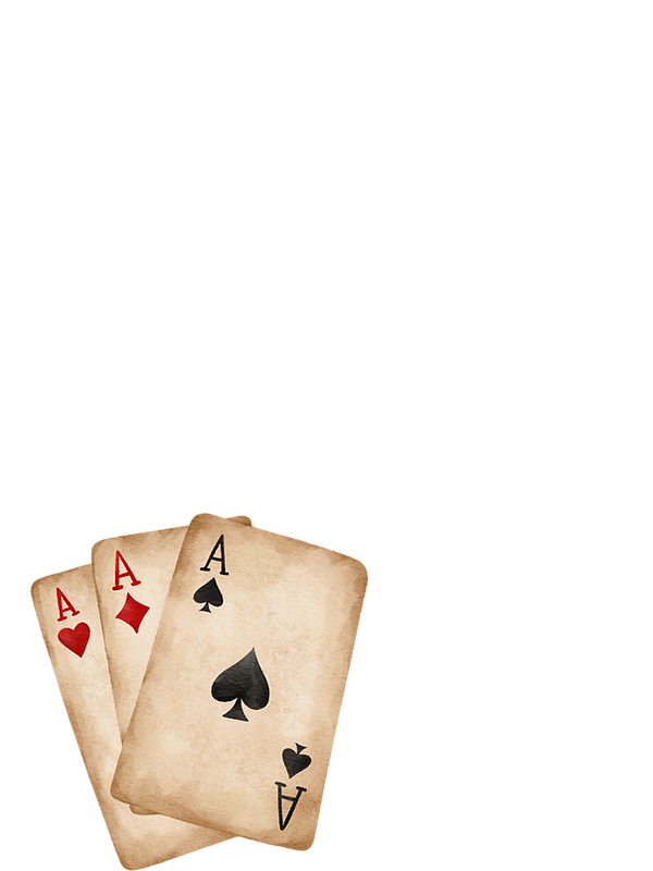 Casino poker cards.