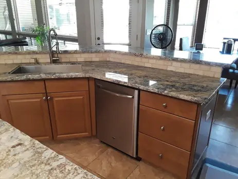 Rock Solid Granite Work Example