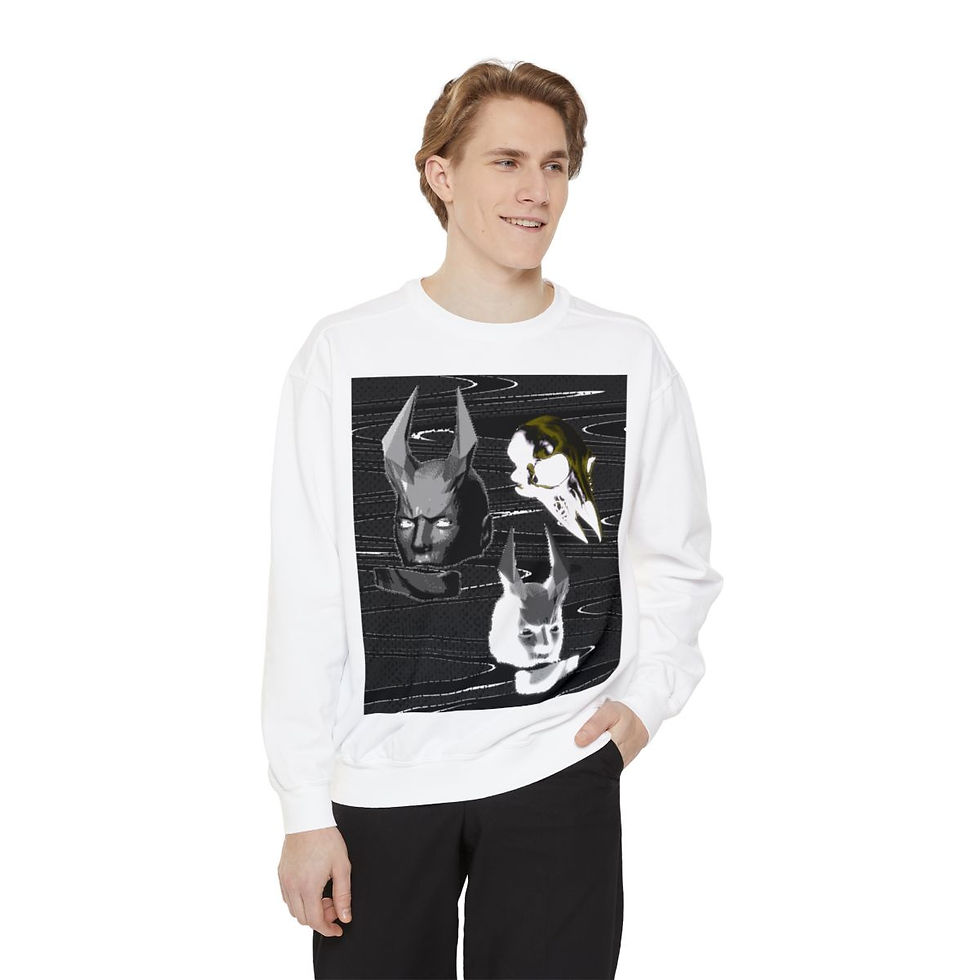 Thumbnail: Unisex Garment-Dyed Sweatshirt