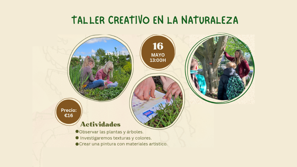 TALLER CREATIVO EN LA NATURALEZA + Entrada General a la Finca