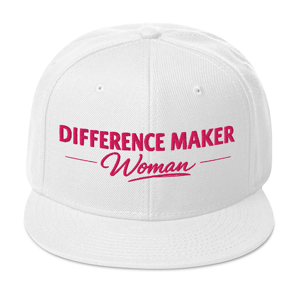 Thumbnail: Difference Maker Woman - Snapback Hat